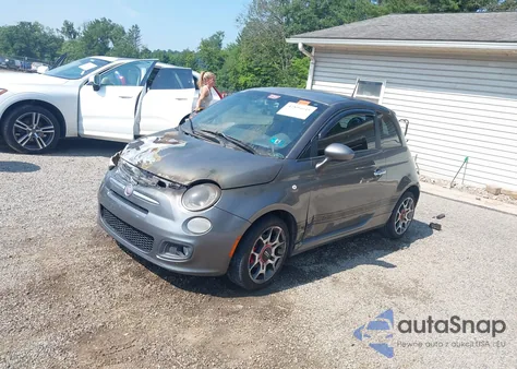 2013 Fiat 500 Sport from USA, damaged, VIN 3C3CFFBR2DT580858